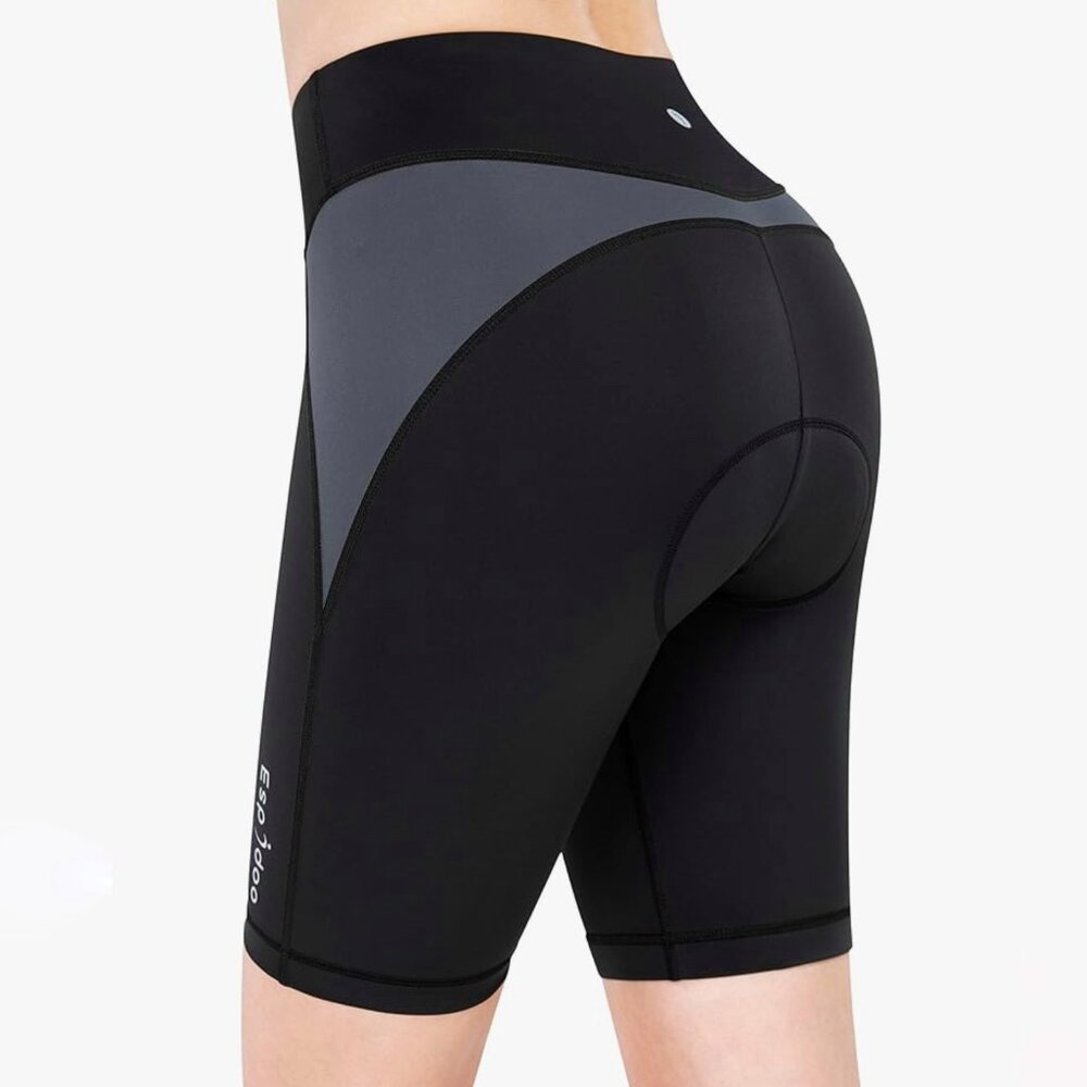 Espidoo Women's Padded Cycling Shorts, M